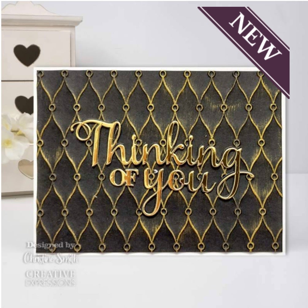Creative Expressions Padded Quilt 8 in x 8 in 3D Embossing Folder EF3D ...